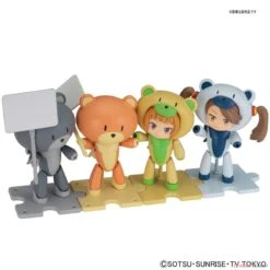 BANDAI GUNPLA HG 1/144 PETITGGUY SURFACER GREY & PLACARD -Bandai Soldes Boutique 10456985b