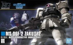BANDAI GUN23945 GUNPLA HGUC 1/144 ZAKU-F2 EARTH FED TYPE