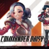 BANDAI ATTACK GIRL GUN LADY COMMANDER DAISY