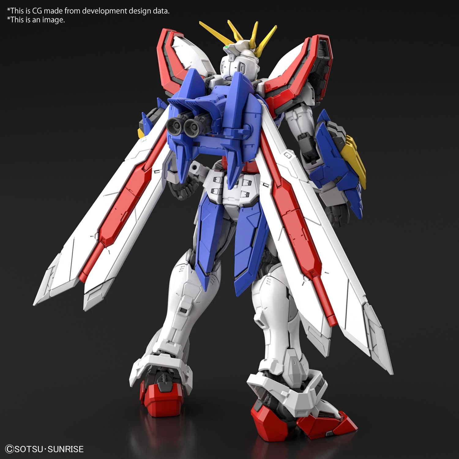 BANDAI GUNPLA RG 1/144 GUNDAM GOD 6 BANDAI GUNPLA RG 1/144 GUNDAM GOD – Image 4
