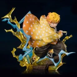 BANDAI Demon Slayer Kimetsu No Yaiba Figuarts Zero Zenitsu Thunderclap & Flash 15cm -Bandai Soldes Boutique demon slayer figurine zenitsu agatsuma thunderclap and flash figuarts zero 1
