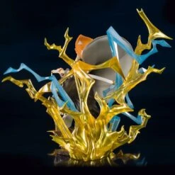 BANDAI Demon Slayer Kimetsu No Yaiba Figuarts Zero Zenitsu Thunderclap & Flash 15cm -Bandai Soldes Boutique demon slayer figurine zenitsu agatsuma thunderclap and flash figuarts zero 3