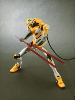 BANDAI EVA83694 EVANGELION MAQUETTE NEW MOVIE HG EVANGELION 00 JAUNE ET BLANC -Bandai Soldes Boutique eva02 eva 00 proto type 5