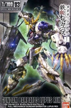 BANDAI GUN57025 GUNPLA 1/100 FULL MECHANICS BARBATOS LUPUS REX SANS SOCLE