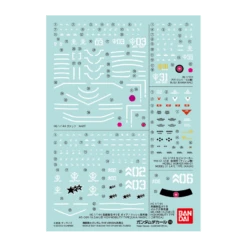 Bandai 1 PACK DECAL N°119 THE ORIGIN MULTIUSE