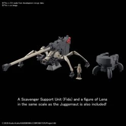 BANDAI ES75684 HG 1/48 JUGGERNAUT LONG RANGE CANNON -Bandai Soldes Boutique hg juggernaut long range cannon o3