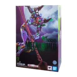 BANDAI EVANGELION METAL BUILD EVA-01 TEST TYPE METALLIC 22CM