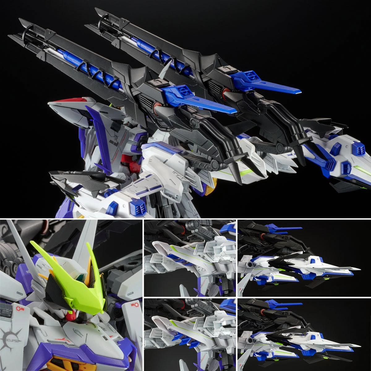 BANDAI MG 1/100 Eclipse Gundam + Raijin Striker 9 BANDAI MG 1/100 Eclipse Gundam + Raijin Striker – Image 7