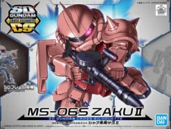 BANDAI GUN69463 SD CROSS SILHOUETTE MS06S ZAKU II