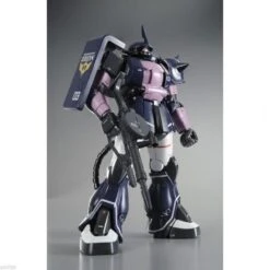 BANDAI GUN22385 GUNPLA MG 1/100 ZAKU MS06R BLACK TRI-STAR 2.0 -Bandai Soldes Boutique tristar03