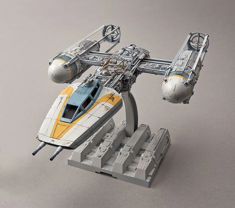 BANDAI STAR WARS MAQUETTE 1/72 Y-WING STARFIGHTER 22 CM 5 BANDAI STAR WARS MAQUETTE 1/72 Y-WING STARFIGHTER 22 CM – Image 3