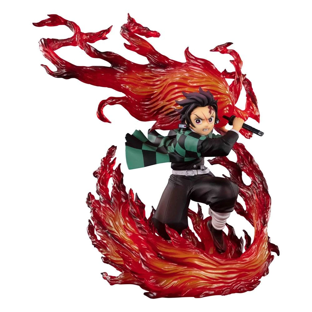 BANDAI DEMON SLAYER: KIMETSU NO YAIBA STATUETTE PVC FIGUARTSZERO KAMADO TANJIRO (HINOKAMI KAGURA) 21 CM 4 BANDAI DEMON SLAYER: KIMETSU NO YAIBA STATUETTE PVC FIGUARTSZERO KAMADO TANJIRO (HINOKAMI KAGURA) 21 CM – Image 2